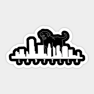 Labzilla! Sticker